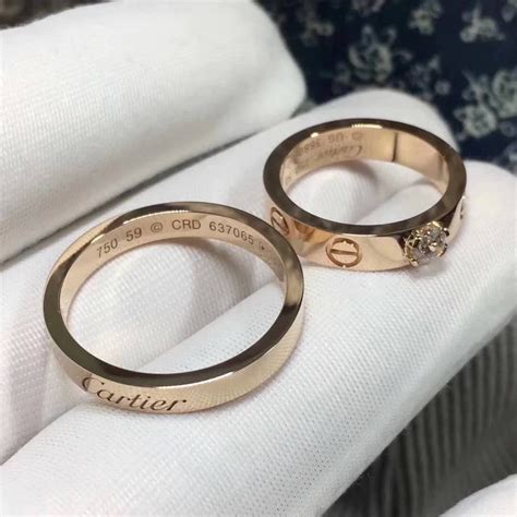 cartier wedding rings couple